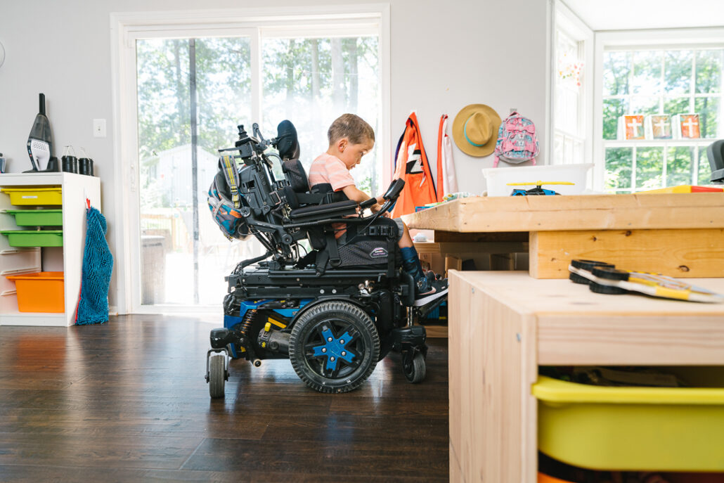 The story of the Edge 3 Stretto pediatric power chair